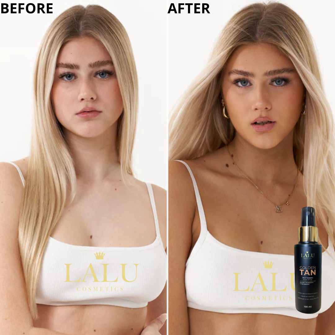 Samoopaľovací telový sprej