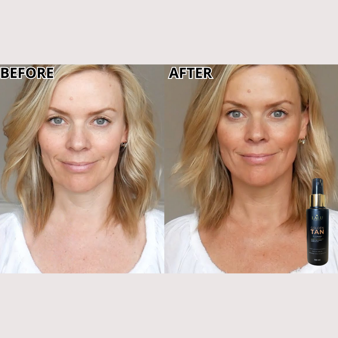 Samoopaľovací telový sprej